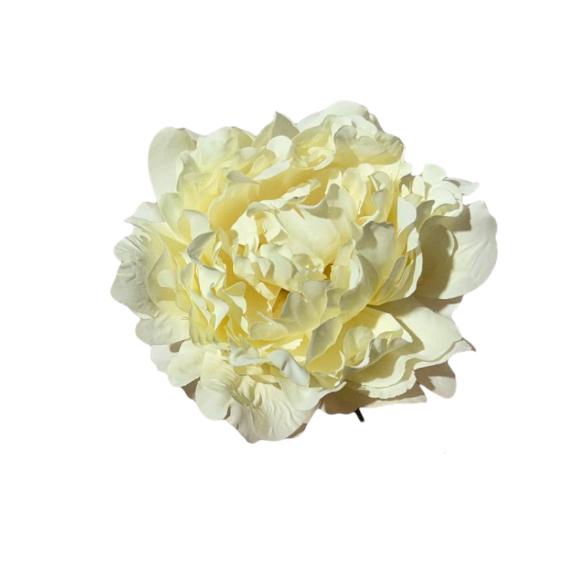 Peony single stem 13x13x16cm
