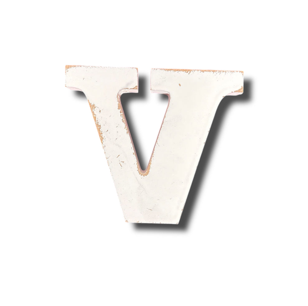 Lettere shabby H.10cm