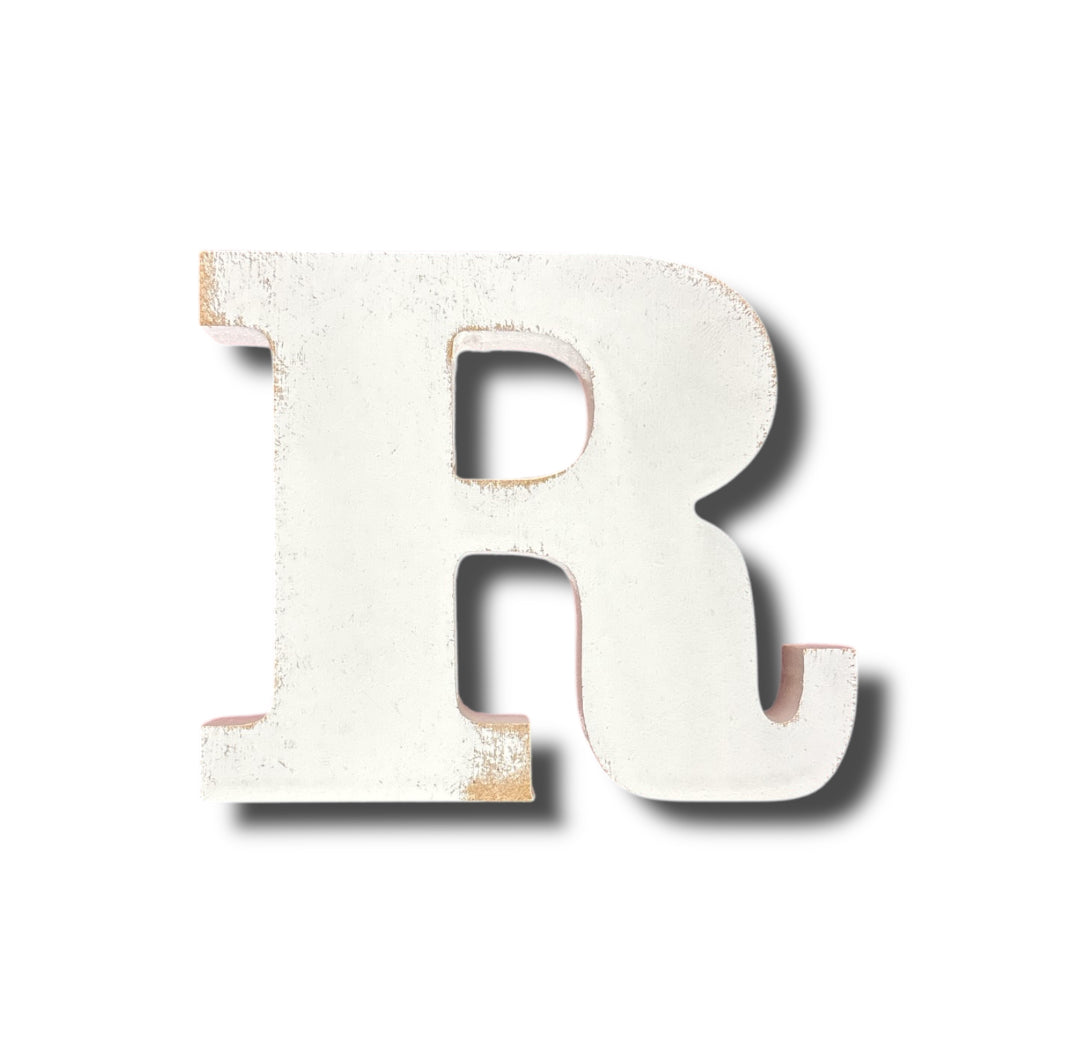 Lettere shabby H.10cm