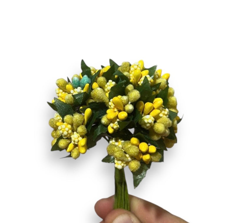 Ciuffo pistillo fiore artificiale (72pz)