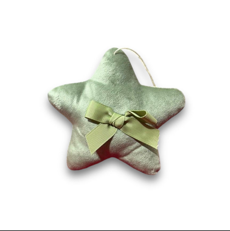 Stella di velluto 13x13cm (4pz)