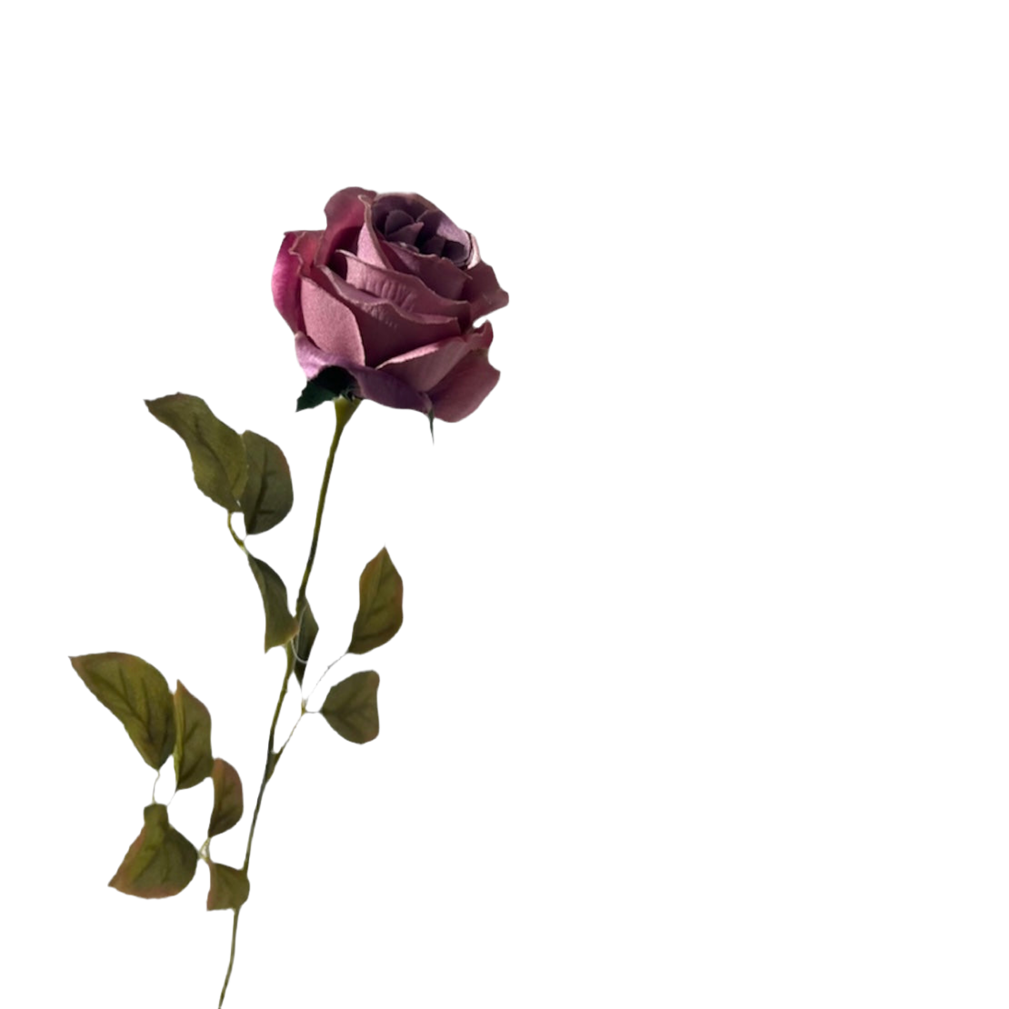 Autumn single rose artificiale