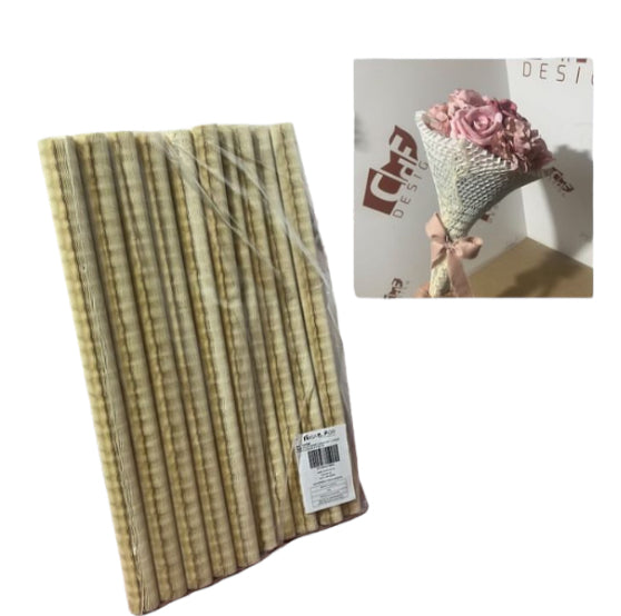Flexi paper cones kraft D.20x40cm (10pz)