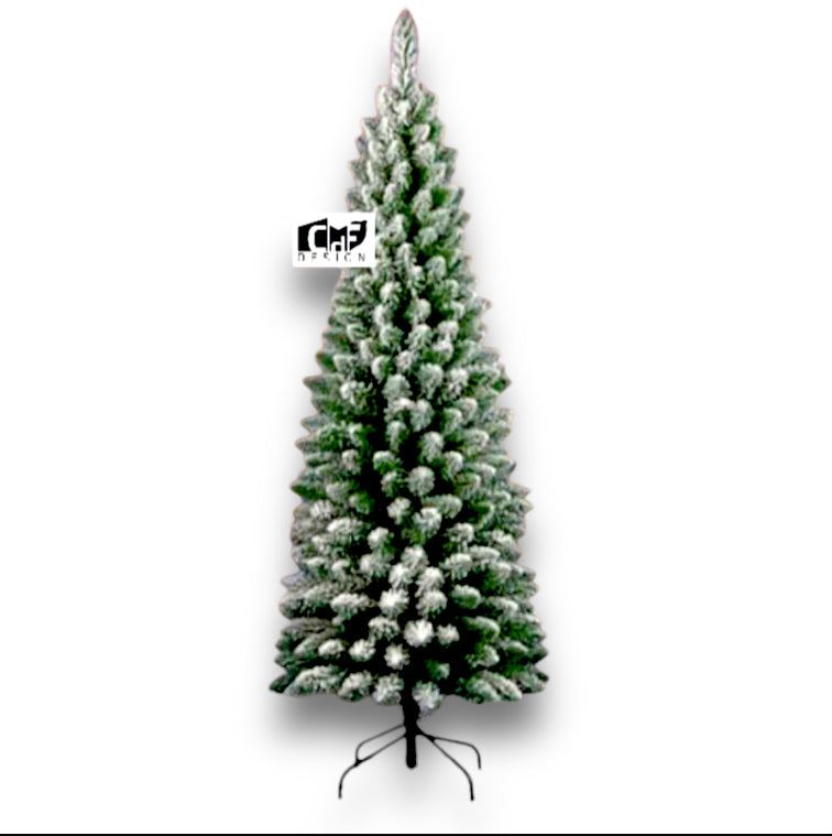 Albero penicel innevato