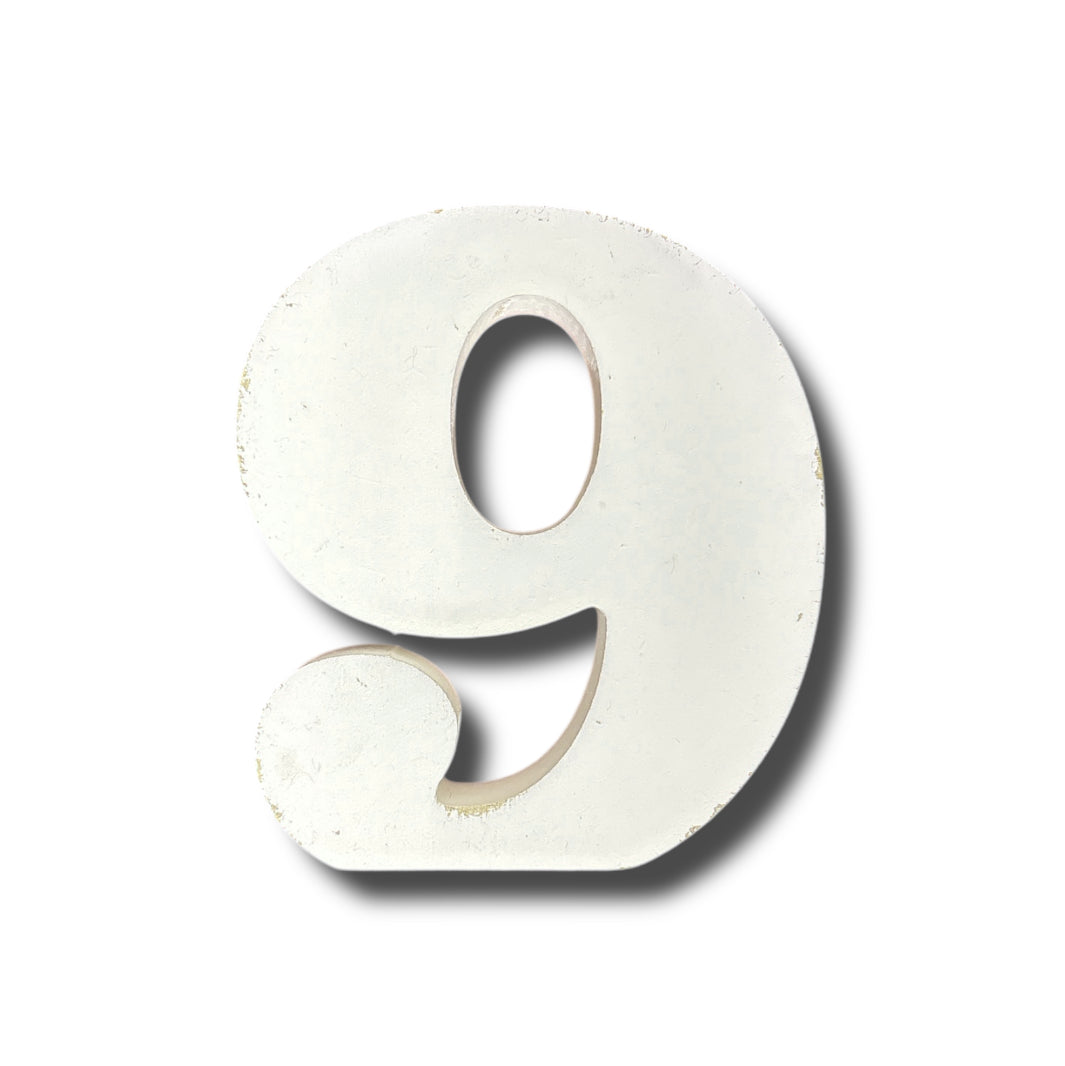Numero shabby H.10cm