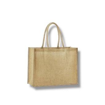 Borsa shopper in juta naturale 45x14 H.35cm