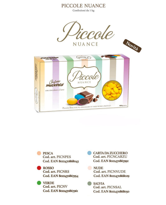 Confetti maxtris piccole nuance 1000gr