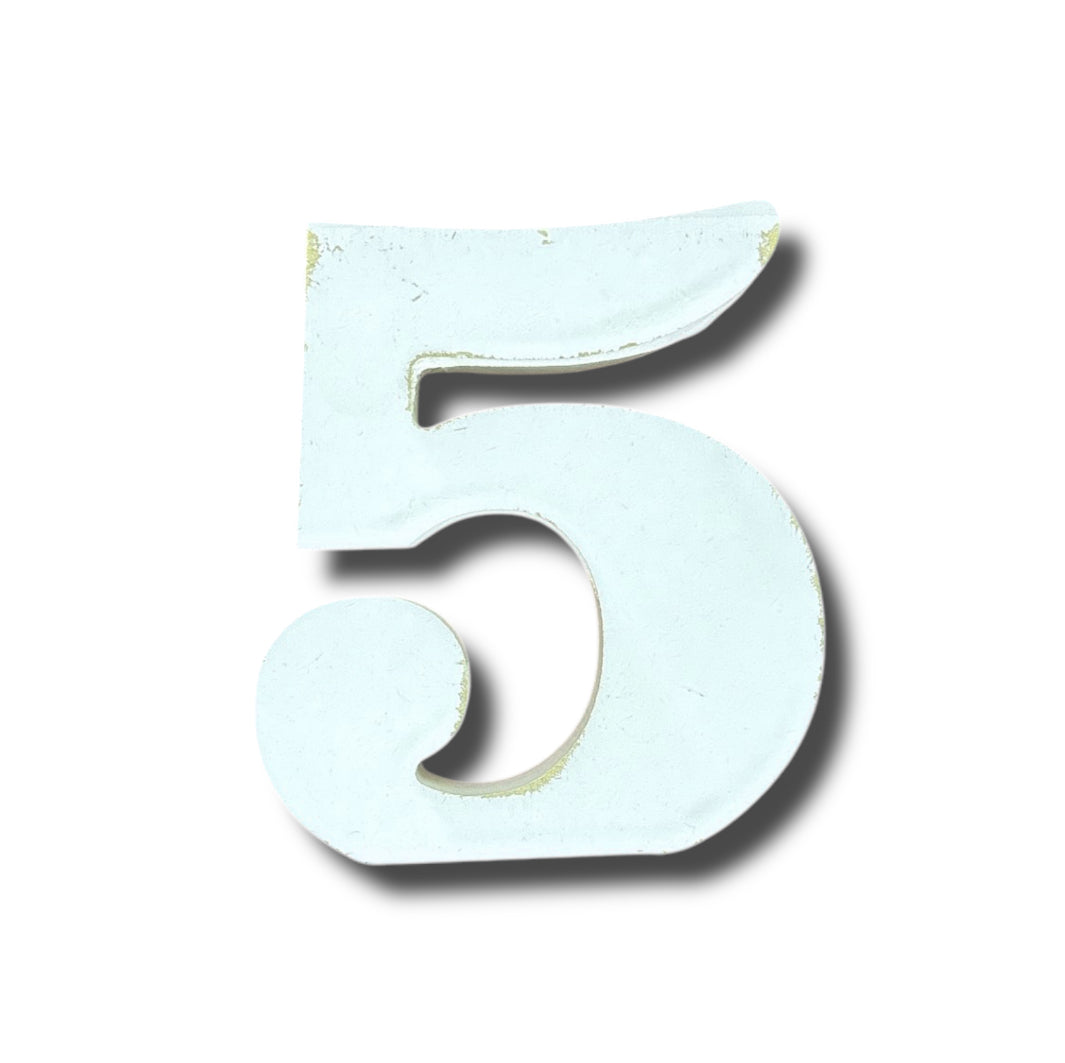 Numero shabby H.10cm