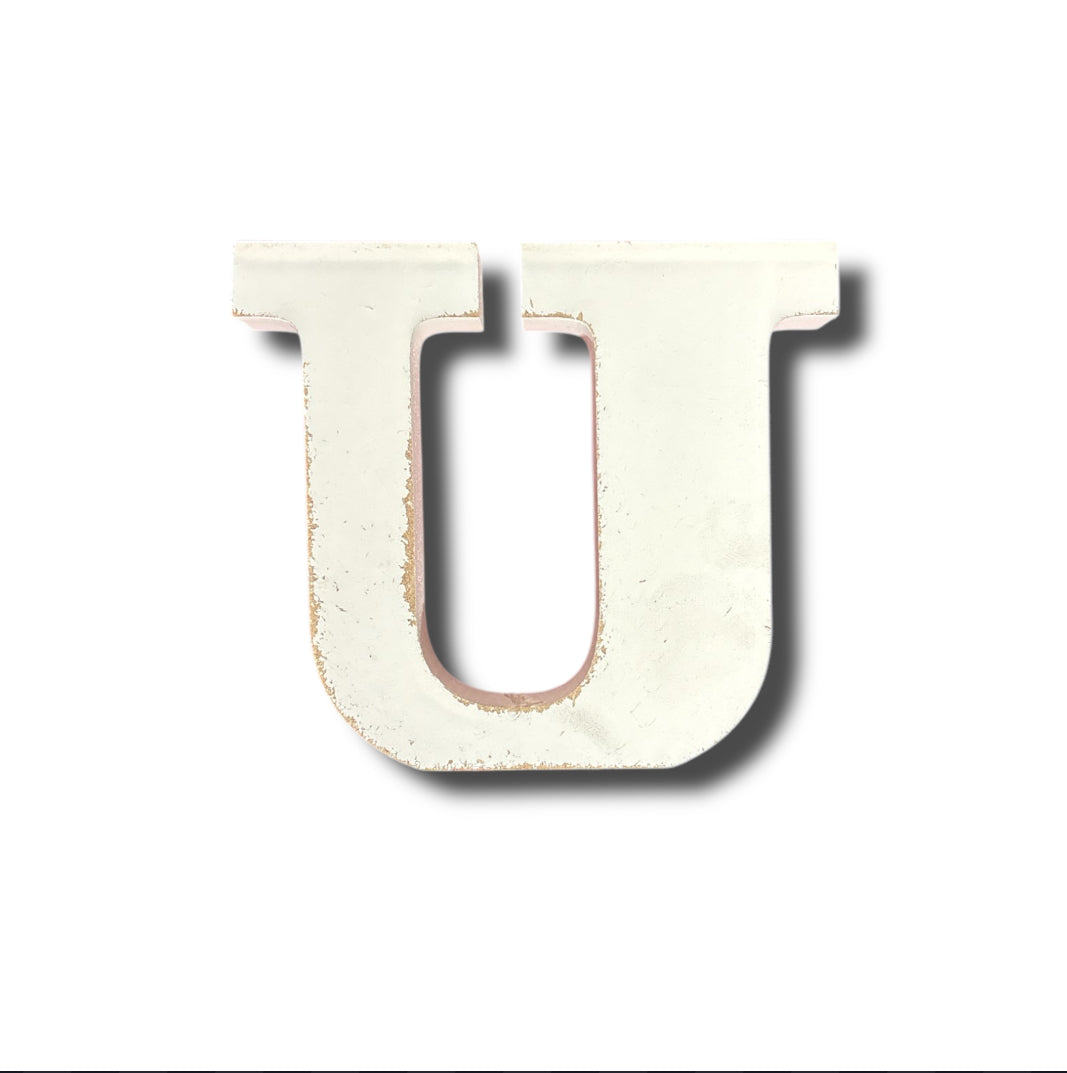 Lettere shabby H.10cm