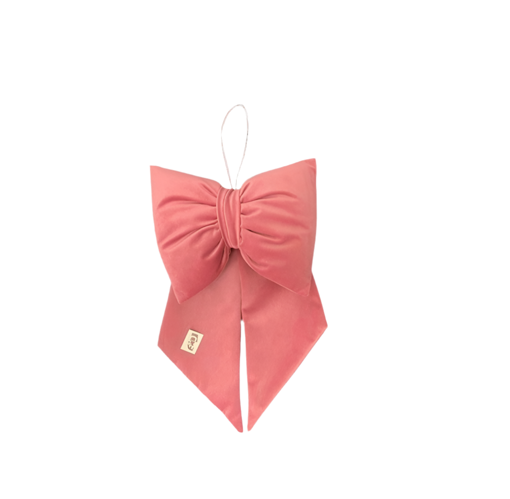 Fiocco velluto rosa shocking