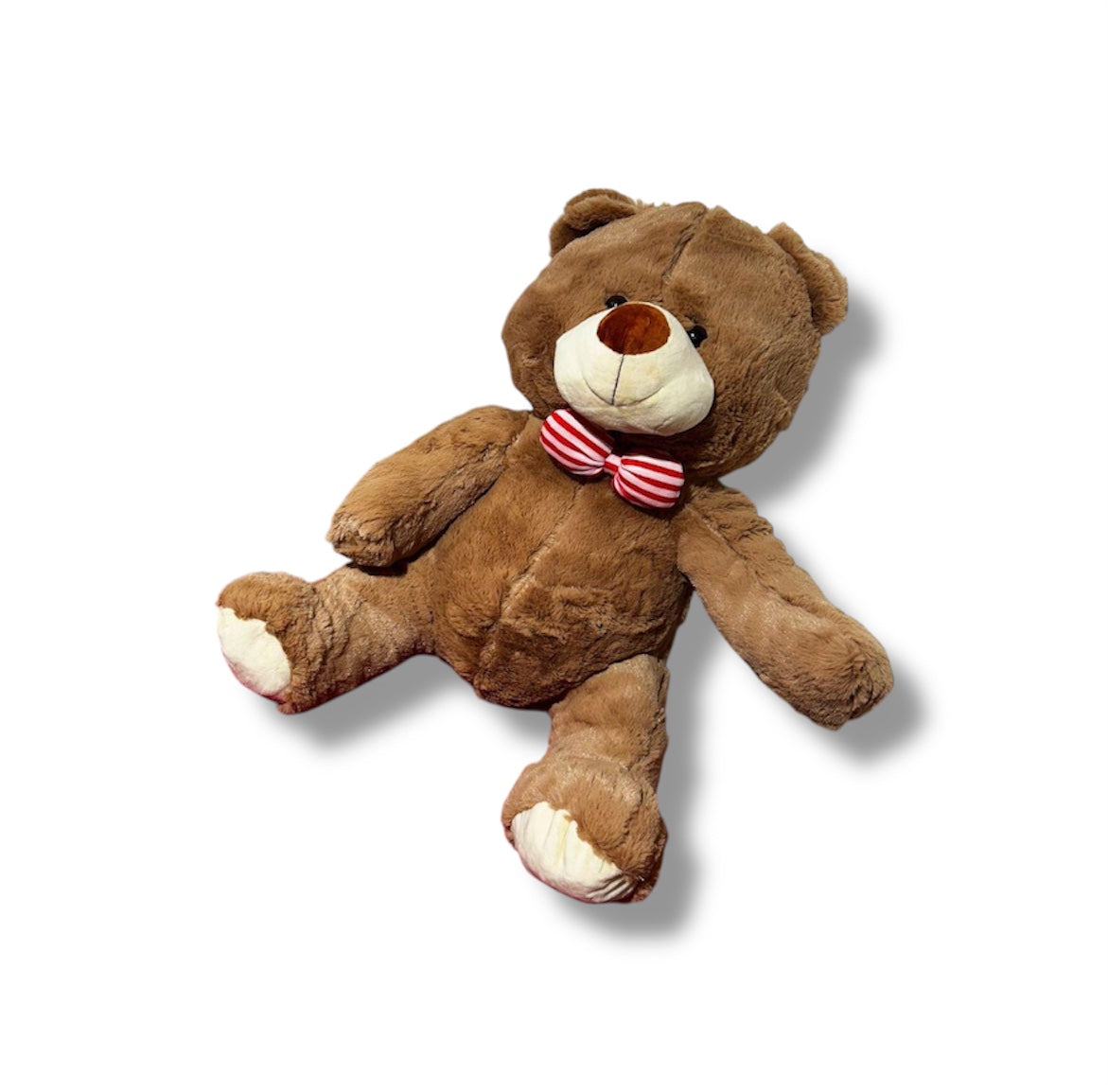 Orso in peluche con fiocco 50cm