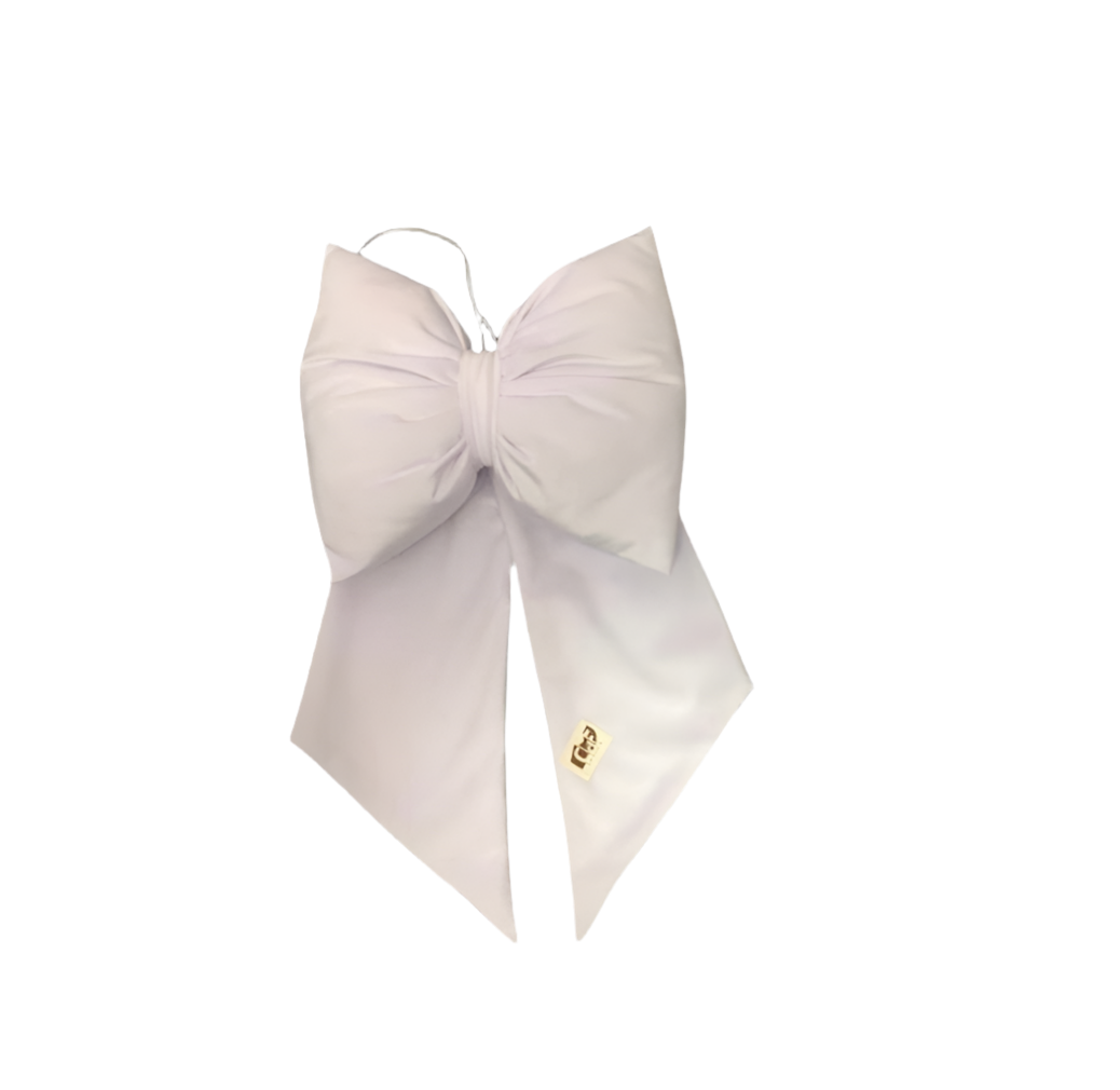 Fiocco velluto bianco ottico