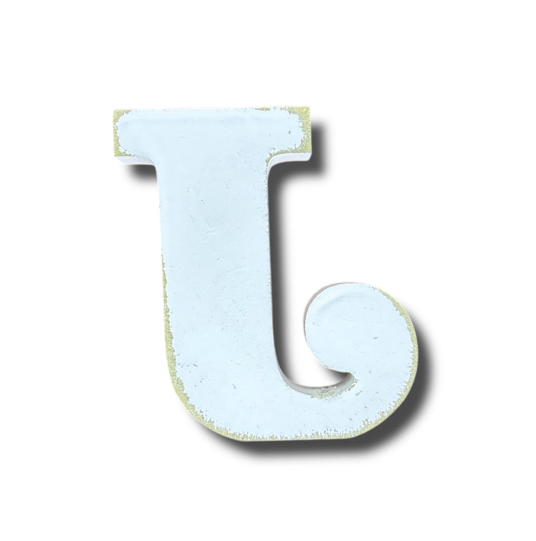 Lettere shabby H.10cm