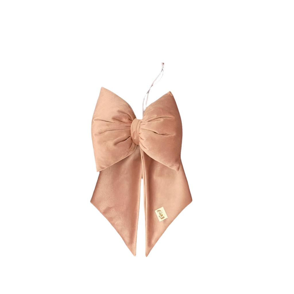 Fiocco velluto rosa antico