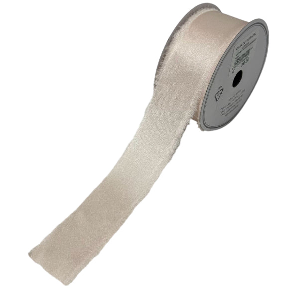 Nastro raso frange mm40x25mt