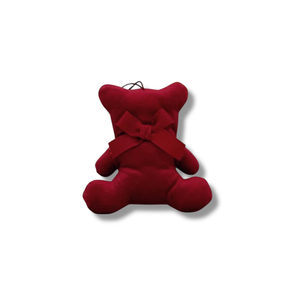 Orso in velluto fatto a mano 12x12cm (4pz)
