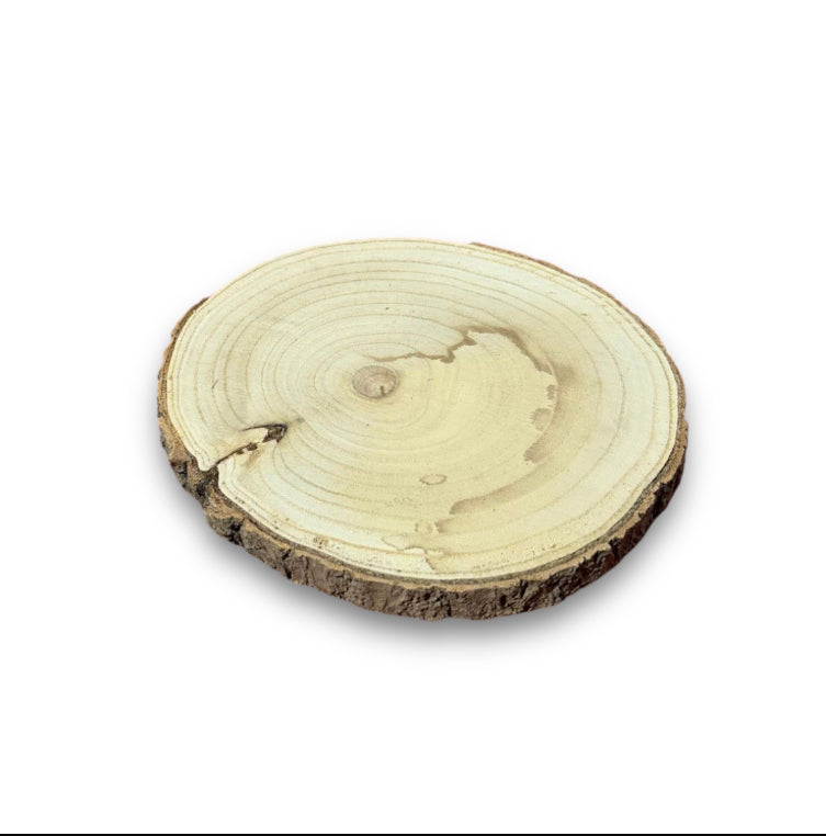 Base legno decorativa