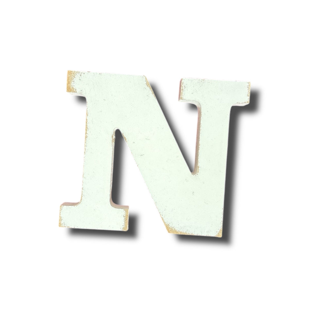 Lettere shabby H.10cm