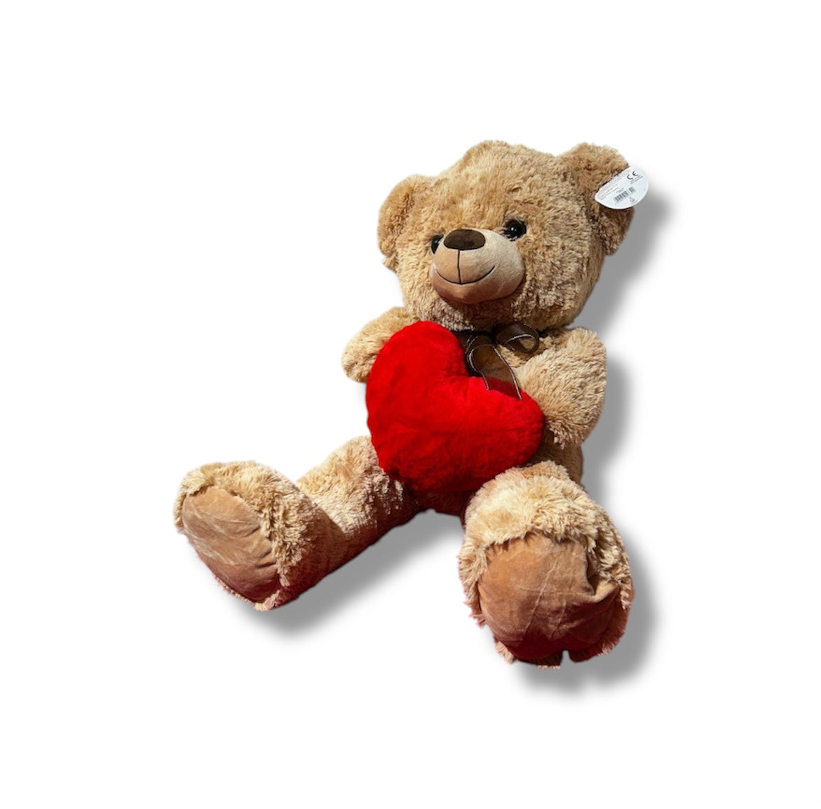 Orso peluche con fiocco 55