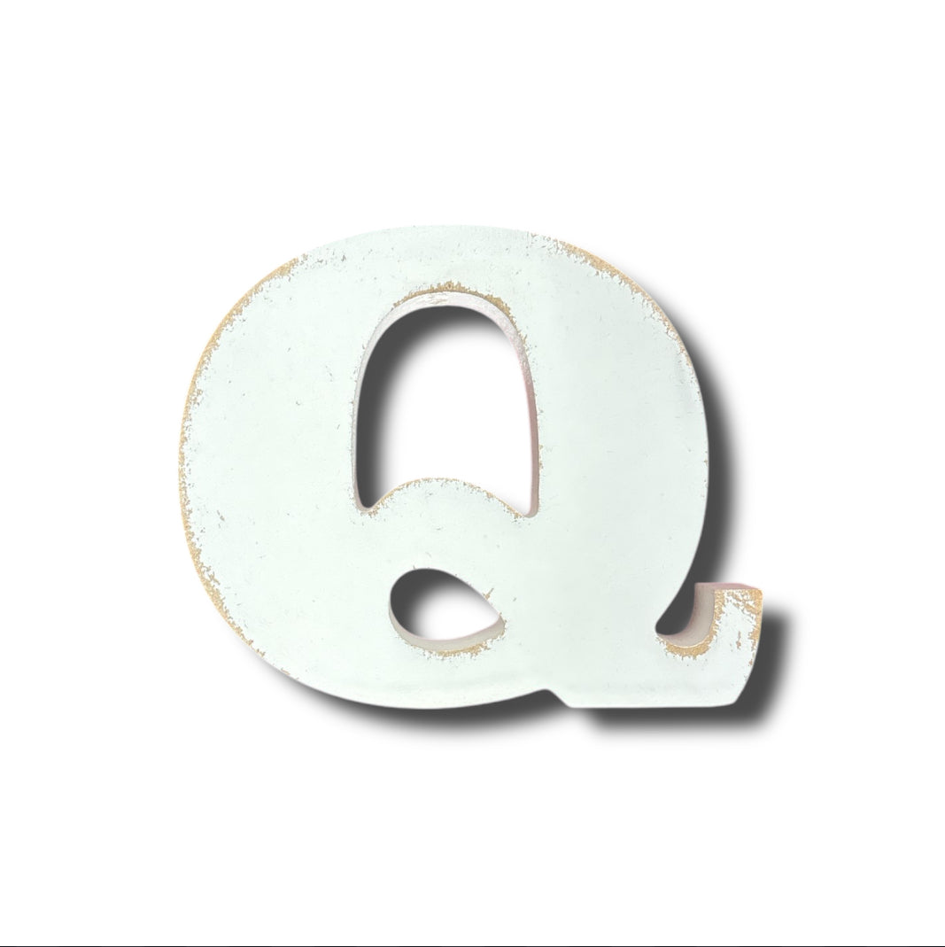 Lettere shabby H.10cm