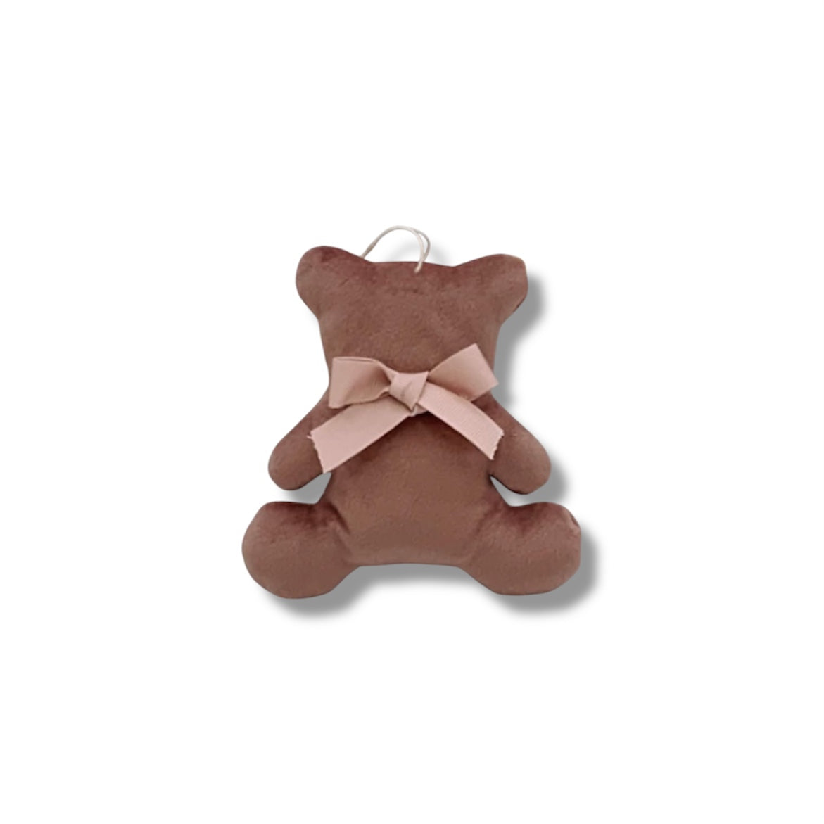 Orso in velluto fatto a mano 12x12cm (4pz)