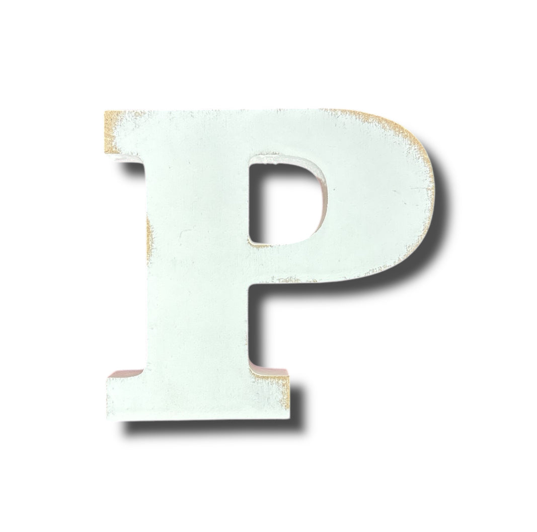 Lettere shabby H.10cm
