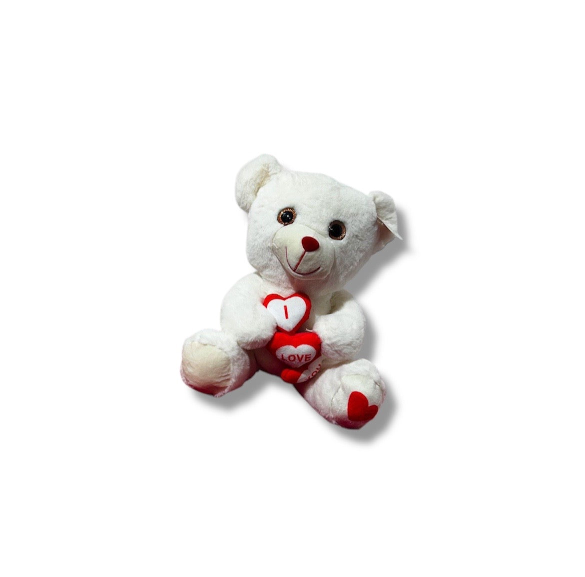 Orso con tre cuori 35cm