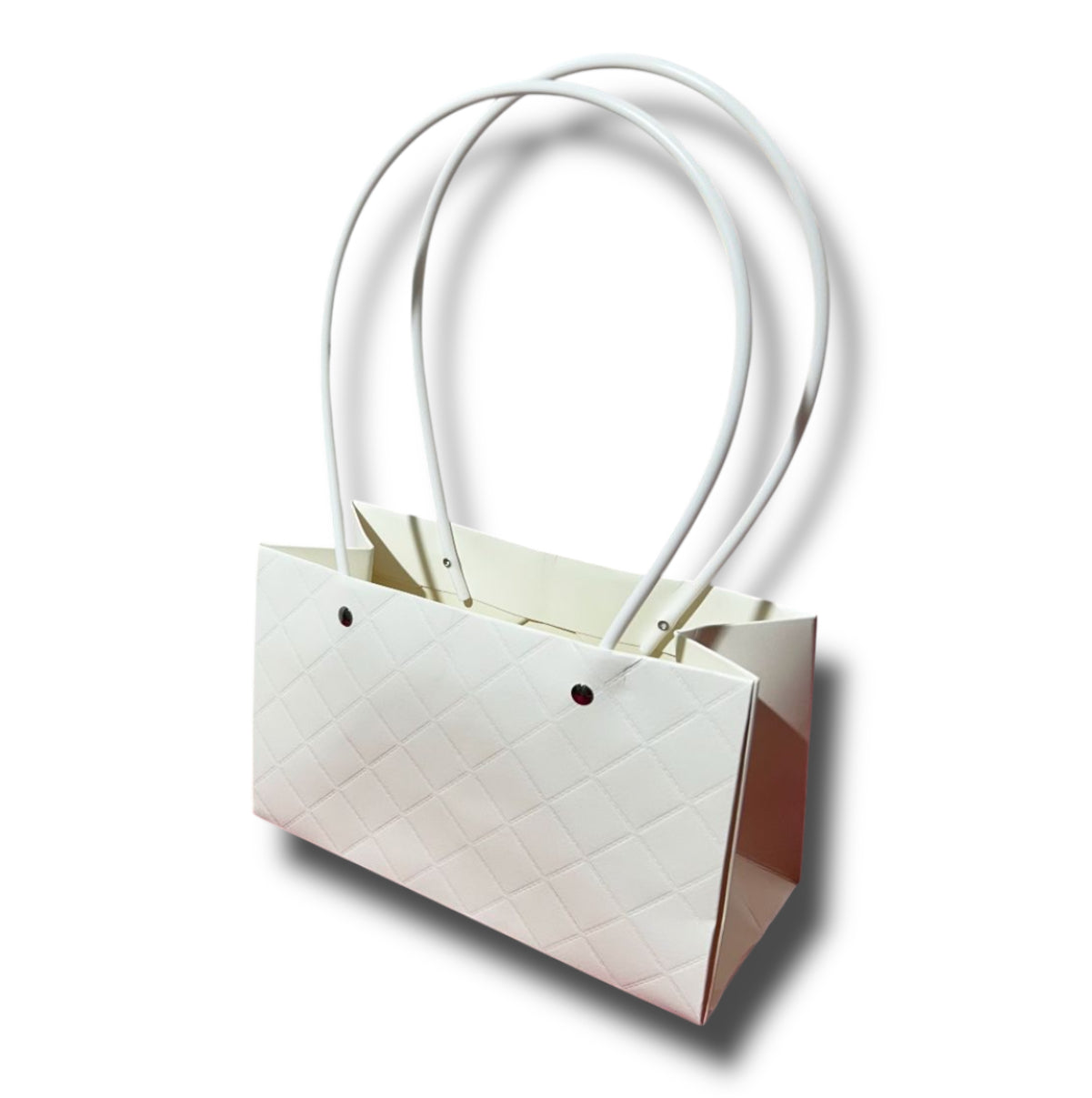 Busta carta sagomata con manico 21x10x14cm (12pz)