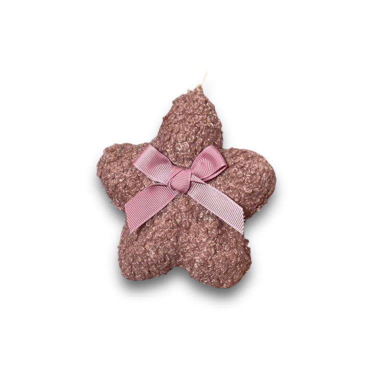 Stella di bouclè 13x13 (4pz)