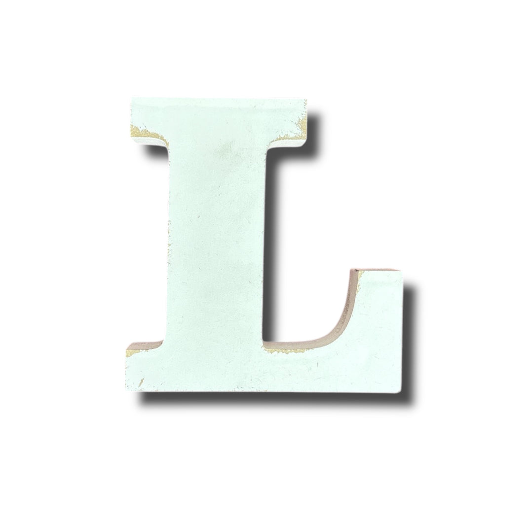 Lettere shabby H.10cm