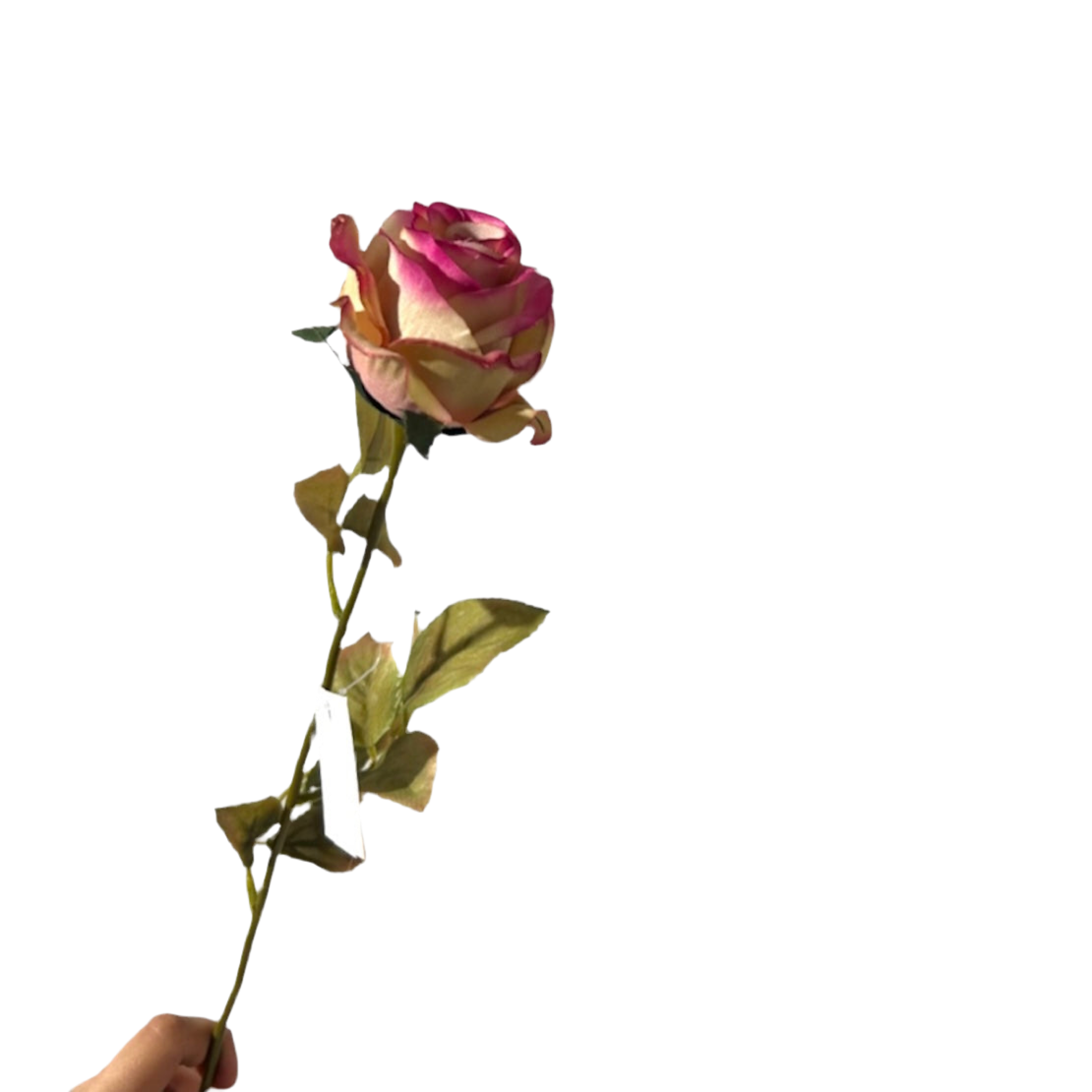 Autumn single rose artificiale