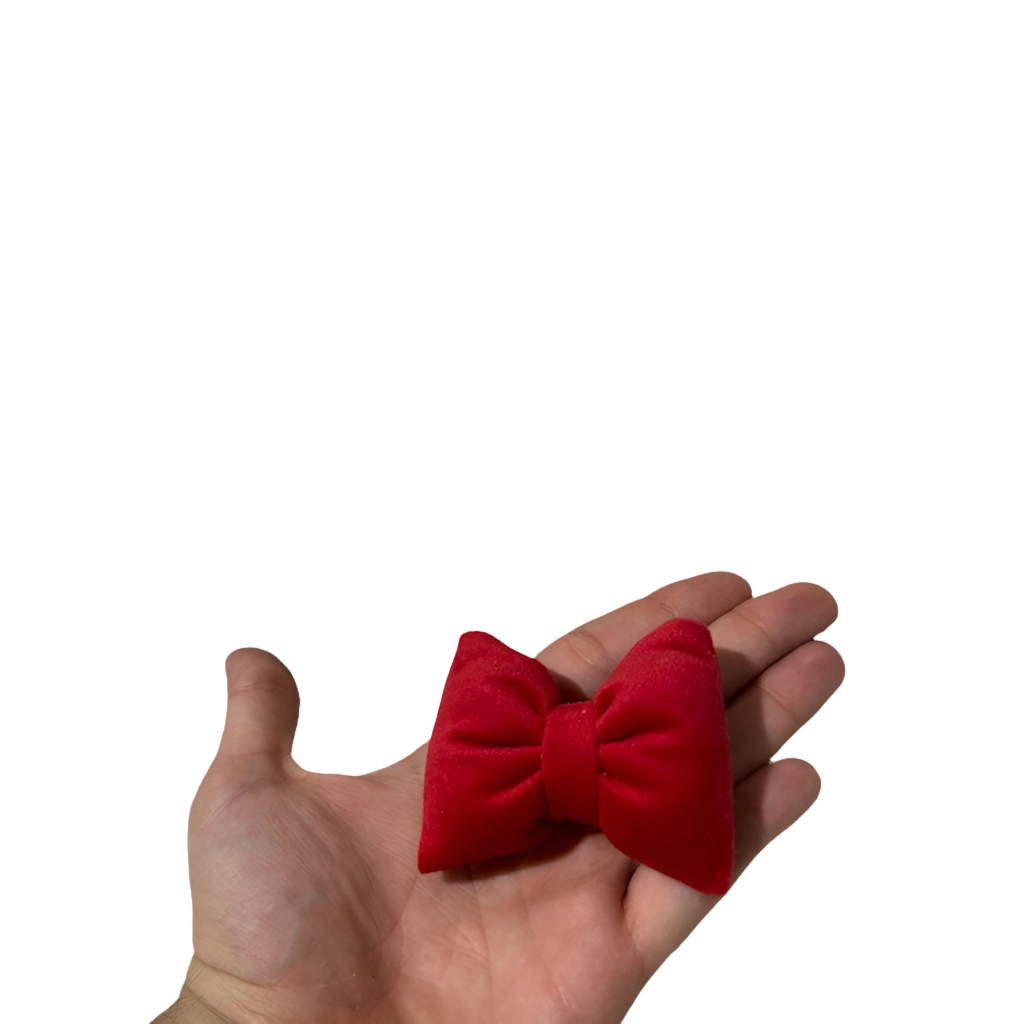 Papillon velluto mini 6pz