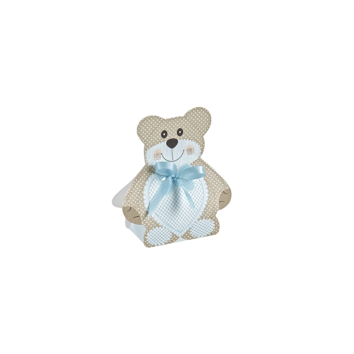 Scatola Orsetto Azzurro – Confezione da 10 pz – 6x4x12 cm