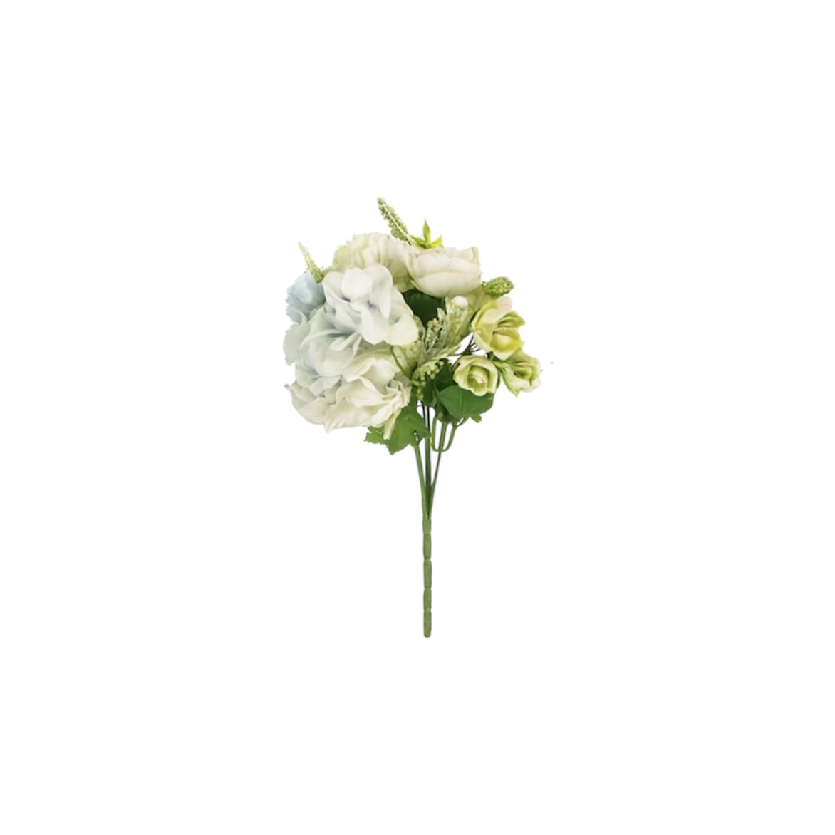Mazzetto Peonie/Ortensie 15x30 cm