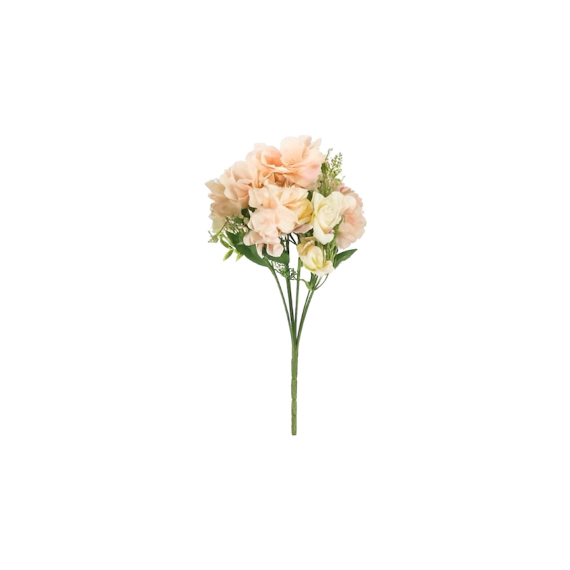 Mazzetto Peonie/Ortensie 15x30 cm
