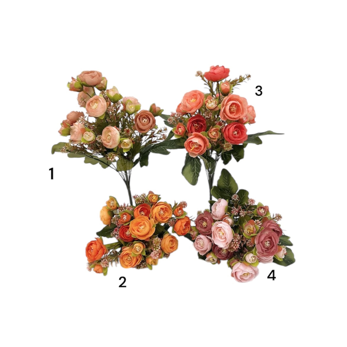 Mazzo Rose Bocciolo x9 – 37 cm
