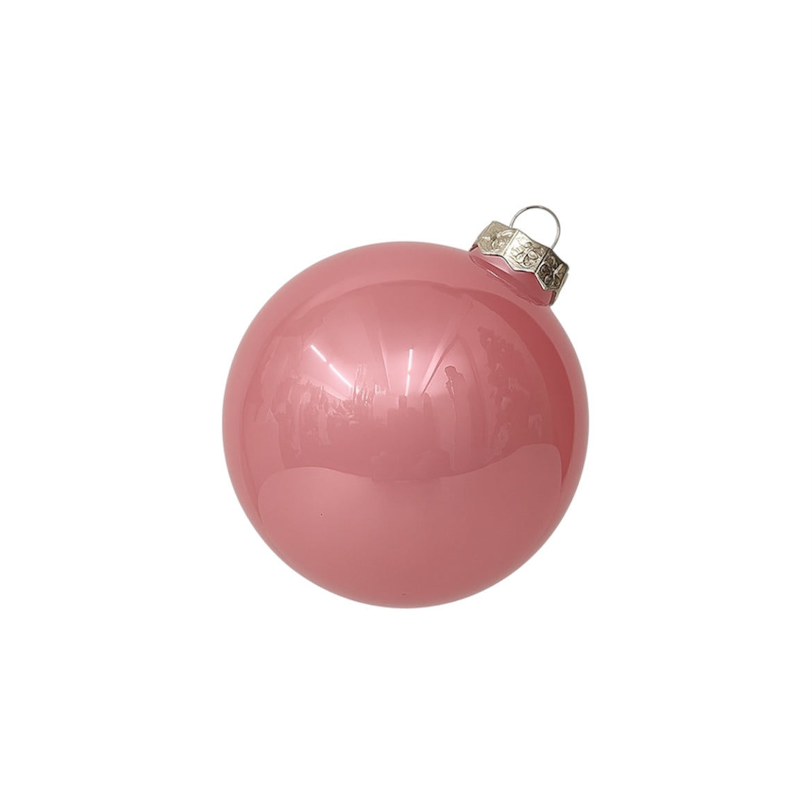 Conf. Sfere in vetro per albero di Natale pink
