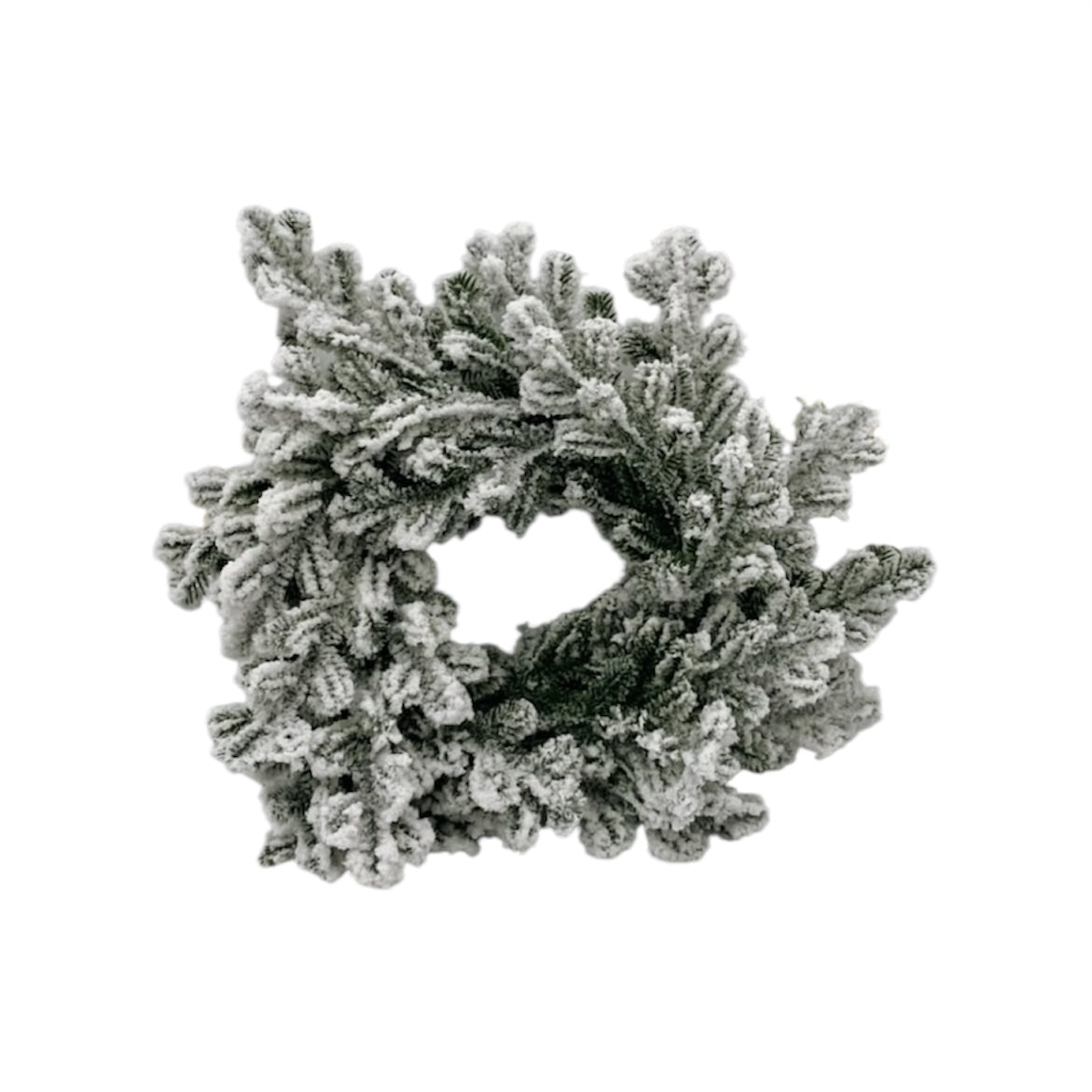 Corona pino “Winter Majesty” innevata Ø30 cm