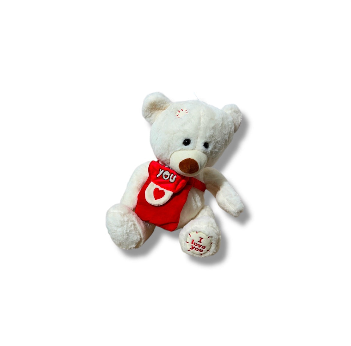 Orso peluche con borsa 35cm