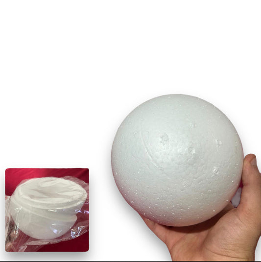 Sfera polistirolo apribile (circonferenza 15cm)