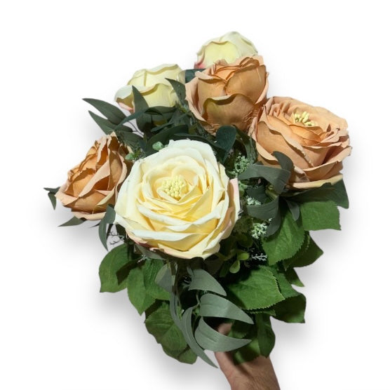 Mazzo rose cabbage 48cm