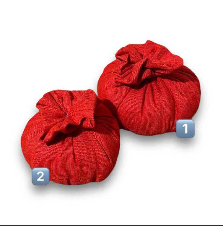 Pouf cotone senza decoro
