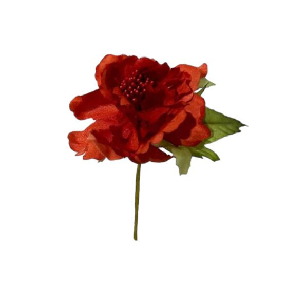 Fiore azalea c/foglie (12pz)
