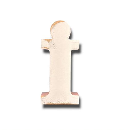 Lettere shabby H.10cm