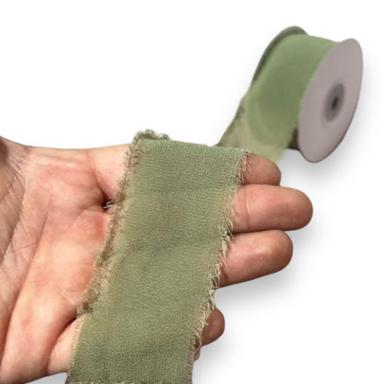 Nastro chiffon sfrangiato