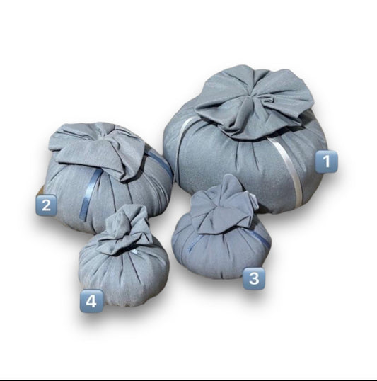 Pouf cotone senza decoro