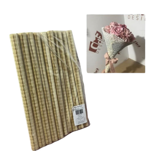 Flexi paper cones kraft D.20x40cm (10pz)