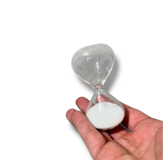 Clessidra vetro 4x8cm