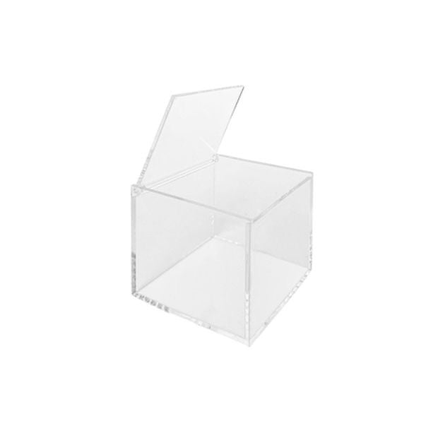 Scatola quadrata plexiglass