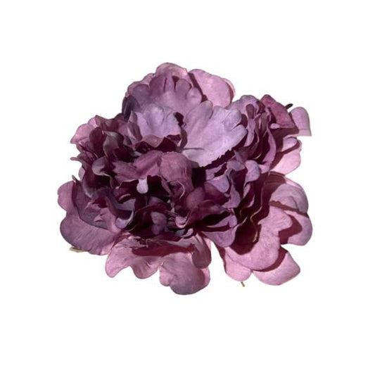 Peony single stem 13x13x16cm